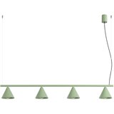 Sollux Lighting Lestenec NOX 4L žajbljeva, (5000352138) | Shoptok.si