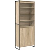  Visoki ormari Sonoma 79 x 36 x 200 cm Konstruirano drvo | shoptok.hr