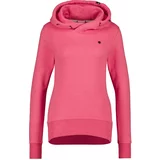 ALIFE AND KICKIN Sweater majica 'SarinaAK' roza melange / crna / bijela