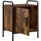  Noćni ormar Dimljeni hrast 40 x 30 x 50 cm Konstruirano drvo | shoptok.hr