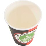 vidaXL Papirnate skodelice za kavo 1000 kosov 12oz 300ml Rdeča in črna | Shoptok.si
