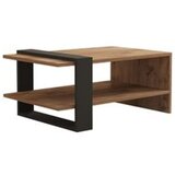 Hanah home Ova OakAnthracite Coffee Table - OŠTEĆENE IVICE, BEZ AMBALAŽE Cene