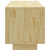 vidaXL TV omarica 110x30x33,5 cm trdna borovina | Shoptok.si