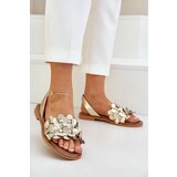 Zazoo Leather sandals on flat heel | shoptok.hr