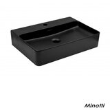 Minotti nadgradni lavabo 60x42,5cm crni mat | Eponuda.com