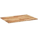 Stolna ploča 120x70x2 cm pravokutna od masivnog drva bagrema | shoptok.hr