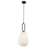 Searchlight 43581-1BK - visilica na sajli elixir 1xE27/60W/230V bela | Eponuda.com