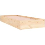  Okvir za krevet od masivnog drva 90 x 190 cm jednokrevetni | shoptok.hr