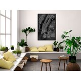  Poster - City Map: New York (Dark) 40x60 | shoptok.hr