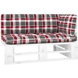 vidaXL Kutna vrtna sofa od paleta od bijelo impregnirane borovine Cijene
