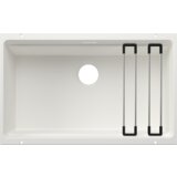 Blanco sudoper ETAGON 700-U SILGRANIT pribor inox nosači, bez InFino pribora - GLEČER BIJELA | shoptok.hr