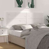  Posteljno vzglavje belo 186x4x100 cm trdna borovina, (20933531) | Shoptok.si