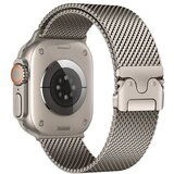 Narukvica Milanese Stainless za Apple Watch Series 10 Ultra 9 8 7 SE 6 5 4 3 2 1 46mm 49mm 45mm 44mm 42mm - Titanium | Eponuda.ba