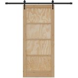  Klizna vrata ORKDAL Prirodna i crna 86 x 198,5 cm | shoptok.hr