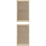  Ormarna vrata s vratima 4 pcs Prirodna 201 x 2,1 x 59,5 cm | Eponuda.com