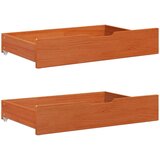  Konstrukcija postelje s predalom Voskast rjav 180 x 200 cm, (5000121382) | Shoptok.si