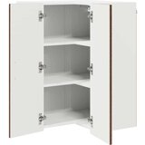 vidaXL Zidni kuhinjski ormarić s policom Smeđi hrast 57 x 57 x 80 cm | shoptok.hr