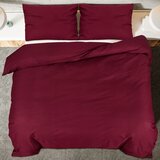  Set posteljine za poplun Bordo 140x200 cm pamučni | Eponuda.ba