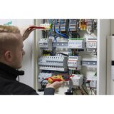 Wiha ispitivač napona i kontinuiteta 12 - 1.000 v ac cat iv sa 2x aaa baterije 44319 crveno-žuti | ePonuda.com