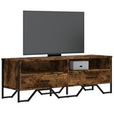 TV ormarić boja dimljenog hrasta 122x34x41 cm konstruirano drvo | shoptok.hr