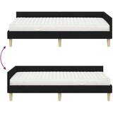  Kotni okvir postelje z matrico z vzmetnico 2 pcs Zelena blago, (5000123293) | Shoptok.si