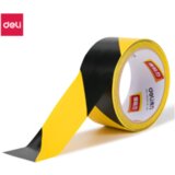 Deli TRAKA PVC ŽUTO-CRNA ZA OZNAČAVANJE 48mm*20y*140µm 33770 | ePonuda.com