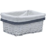  3-dijelni set uklapajućih košara od vrbe bijeli | shoptok.hr