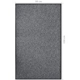  Otirač sivi 90 x 150 cm | shoptok.hr