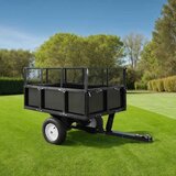 vidaXL Prikolica za vrtno kosilnico 300 kg nosilnost | Shoptok.si