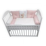 Baby Textil komplet posteljina za krevetac Piccolino Puder Roze Cene