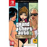 Rockstar Games switch grand theft auto trilogy gta - the definitive edition (code in a box) u