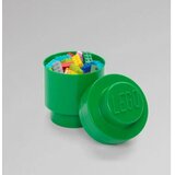 Lego kutija za odlaganje, okrugla (1): tamnozelena Cene