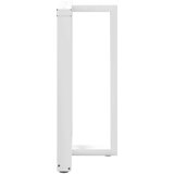  Noge za barski stol T-oblika 2 kom bijele 60x35x(90-91)cm čelik | shoptok.hr