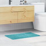 vidaXL Tirkizna Mikrovlakna 50 x 80 cm Kupaonska prostirka Pravokutna Cijene