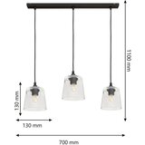  Luster na sajli LUCEA 3xE27/15W/230V | Eponuda.com