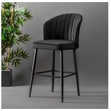 Hanah home rubi - black black bar stool set (4 pieces) | Eponuda.ba