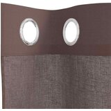 Voile zavjese s ušicama 2 kom smeđe 140x225 cm | shoptok.hr