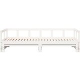 Dnevni krevet bez madraca bijeli 80 x 200 cm masivna borovina | shoptok.hr