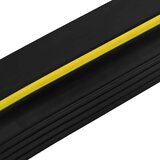  Brtva za garažni pod Crna i Žuta 12 x 90 mm 1,5 m PVC | shoptok.hr
