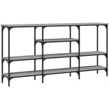  The Living Store Konzolna mizica siva sonoma 160x29x80 cm inženirski les - Konzolna Mizica, (21442395) | Shoptok.si