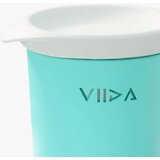 VIIDA Soufflé dječja šalica, antibakterijski nehrđajući čelik - tirkizno zelena | shoptok.hr