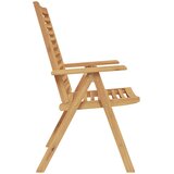  Stolica 8 pcs Smeđa 64.5 x 52 x 108 cm Čvrsto teak drvo | shoptok.hr