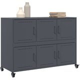  Komoda antracit 100,5x39x72 cm od čelika | Eponuda.com