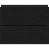  Noćni ormar 2 pcs Crni hrast 40 x 30 x 30 cm Konstruirano drvo | shoptok.hr