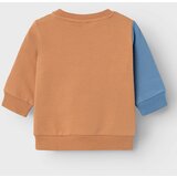 name it Majica 'KIEGO' safir / svetlo rjava / črna / bela | Shoptok.si