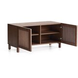 Kave Home Tamno smeđi ormarić za cipele u dekoru jasena 98x50x43 cm Beyla – | shoptok.hr