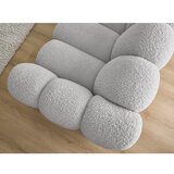 Bobochic Paris Svetlo siva sedežna garnitura iz tkanine bouclé 232 cm Hippolyte – | Shoptok.si