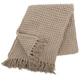 Tiseco Home Studio smeđa-siva pamučna deka Waffle, 130 x 170 cm | shoptok.hr