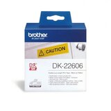Brother DK22606 Neskončne nalepke - film rumen 62mm x 15,24m | Shoptok.si