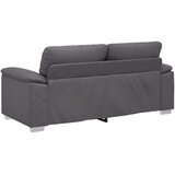  Dvosjed Sofa Siva 180x81x84 cm Implicitna koža | Shoptok.si